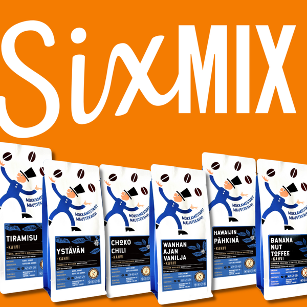 Six-Mix (6 flavored coffees)